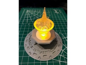 necro cidade holograma 3d print model - Mito3D