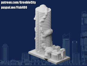Greeblecity Klecks 3d print model - Mito3D