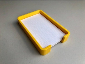 nockco notecard tray asktpa holder card penaddict stationary 3d print model - Mito3D