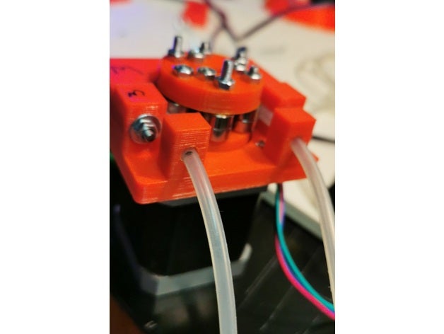 peristaltic pump 3D print model - Mito3D