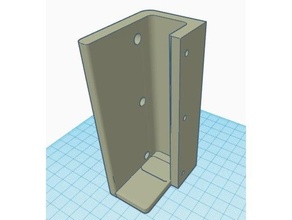 ipad pared almacenamiento 3d print model - Mito3D