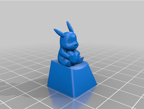 keycap Pikachu 3d print model - Mito3D