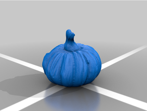 creepy halloween pumpkin sculpt jack-o-lantern 3d print model - Mito3D