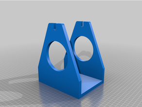 base filamento red a8 partes soporte 3d print model - Mito3D