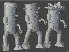 carne Gordon robôs opcional danadinho bits 3d print model - Mito3D