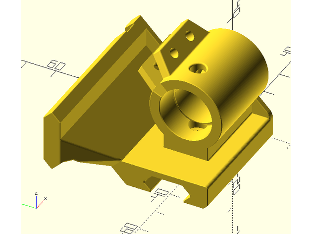 15mm 22mm diámetro láser corredizo legolini mini arco adaptador puntero visión Slidinglegolini 3D print model - Mito3D