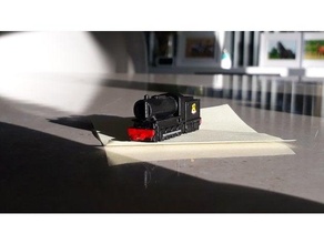 concedido mini s160 miniatura modelo Ferrovia 3d print model - Mito3D