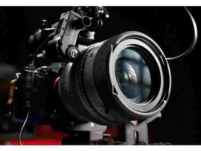 cinematic lens rehousing rokinon samyang polar 35mm f14 & t15 cine ef mount 3d print model - Mito3D