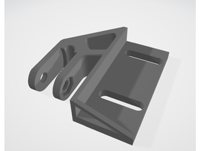 anycubic i3 méga filament guider parenthèses remix 3d print model - Mito3D