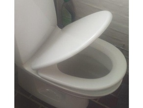toilet seat aligner 3d print model - Mito3D