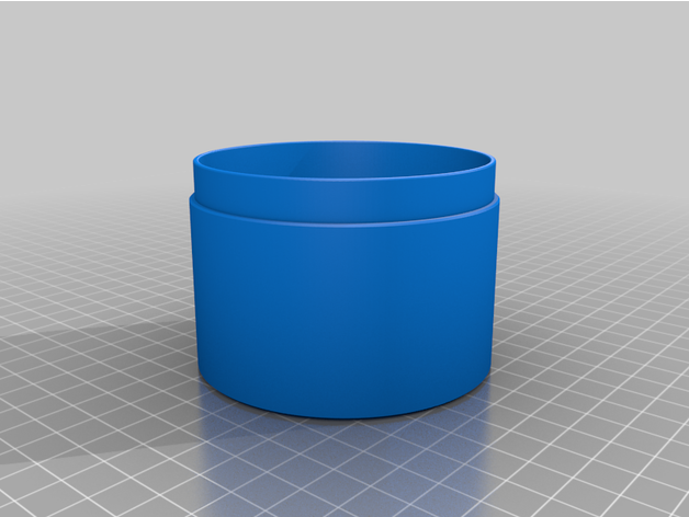 apilable anidando frascos tazas tarro apilado 3D print model - Mito3D