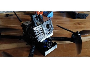 gopro Held 8 nackt Fall Mantel Cinewhoop 3d print model - Mito3D