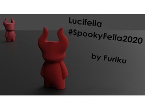 Lucifella felça fillamentum cadılar bayramı spookyfella2020 3d print model - Mito3D
