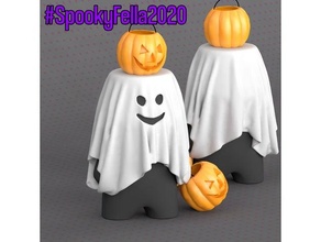 fantasma fillafella 3dmaker costume fillamentum Halloween remixchallenge spookyfella2020 3d print model - Mito3D