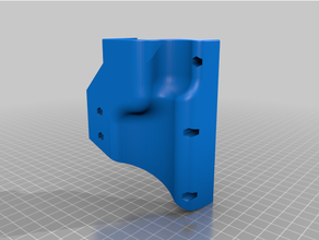 nerf longshot pump grip 3d print model - Mito3D