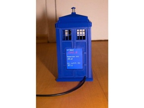 Tardis co2 sensor Anzeige Sensor covid 19 Doctor Who dr 3d print model - Mito3D