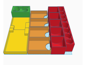 godspeed inserire gioco tavolo inserti kickstarter organizzatore 3d print model - Mito3D