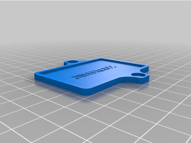 arma Voltaj ESC temel 3D print model - Mito3D