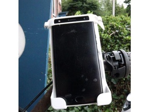 bicicletta Telefono titolare supporto accessorio mani libere i phone montare In piedi Samsung smartphone 3d print model - Mito3D