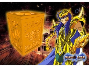 santo seiya escorpio oro scatola v2 3d print model - Mito3D
