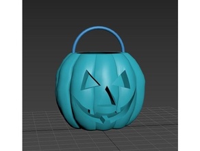 jack-o-lantern halloween prop 3d print model - Mito3D