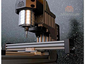 Jahrtausend Minimill abwischen Strahl cnc Maschine Openbuilds 3d print model - Mito3D