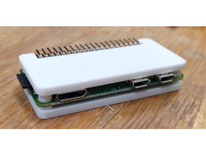 simple raspberry pi case 3d print model - Mito3D