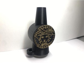 boquilla chicha Versace embouchure accesorios accessoires accessoire marque cachimba fumée logo embout buccal sisha 3d print model - Mito3D