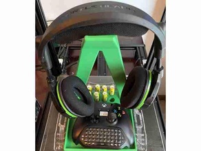 casque musique supporter écouteurs titulaire soutien nintendo playstation Xbox 3d print model - Mito3D