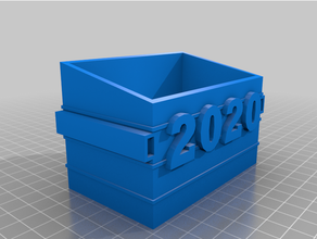 2020 dumpster flickering led 3d print model - Mito3D