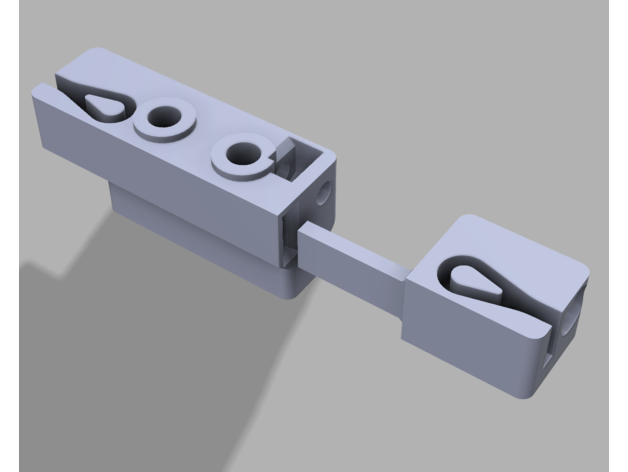 wanhao duplicatore i3 mk2 x axis cintura tenditore mod 3D print model - Mito3D