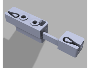 wanhao duplicator i3 mk2 x-axis belt tensioner mods 3d print model - Mito3D