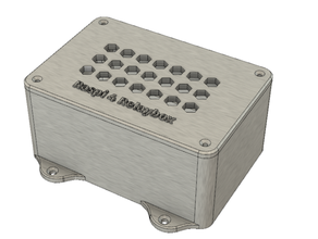 relaybox lampone pi arduino 12v Alimentazione elettrica 12 vdc 4 canale relè 5v energia fornitura mega scatola Fai allegato spina polpi octoprint 3d print model - Mito3D