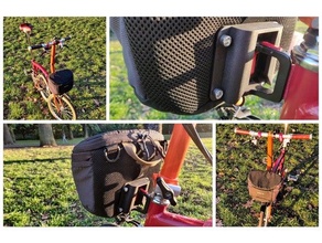 easy diy summer bag brompton bike box camera carrier case decathlon forclaz hack 3d print model - Mito3D