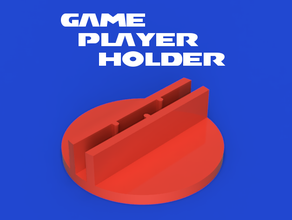 game player holder 3d print model - Mito3D