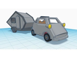 edsla incontrato caravan ispezione BMW inserire tesla camion ed sept7 3d print model - Mito3D