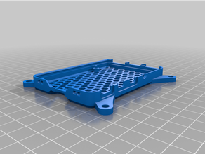 frambuesa pi 4 caso funda malla remezclar 3d print model - Mito3D