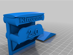 Kabelhalterung 2o Kingroon 3d Drucker 2020 Halterung 3d print model - Mito3D