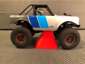 scx24 chassis stand 3d print model - Mito3D