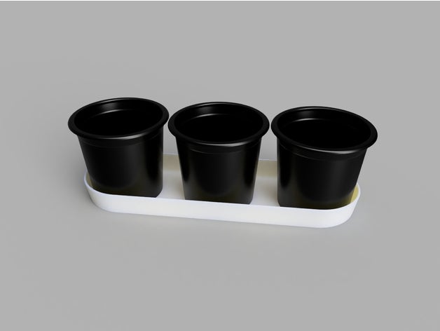 flower pot saucer 3D print model - Mito3D