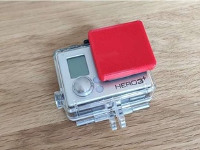 gopro hero 3 lens protector anti-scratch box case transport 3d print model - Mito3D