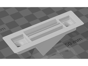 c4 Korvette Tür auftauen entlüften 3d print model - Mito3D
