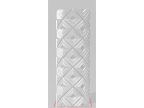 piazza soluzione continuità astratto rotolare perni ceramica utensili argilla biscotti goffrato pin fantasia 3d print model - Mito3D