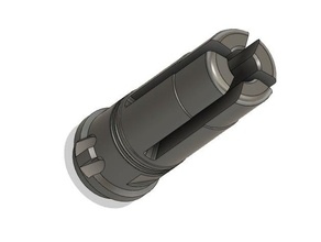 seguro destello ocultador airsoft accesorios flash 3d print model - Mito3D