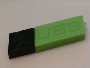 USB Stock intensiatisch 4gb Bär 3d print model - Mito3D