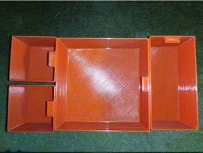 scatole scatola personalizzabile ufficio organizzatore Conservazione officina 3d print model - Mito3D
