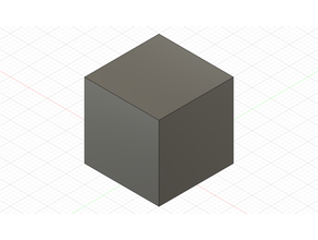 étalonnage cube 20mm 3d print model - Mito3D