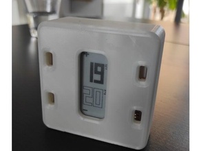 netatmo termostato caso bainha tampa ímãs 3d print model - Mito3D