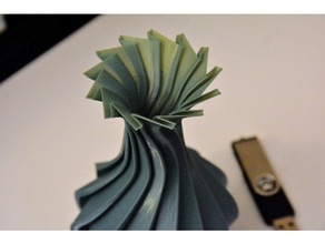 vase 342 récipient fleur 3d print model - Mito3D