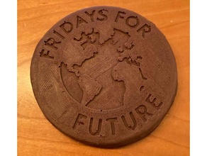 fridays future chocolate mold 3d print model - Mito3D